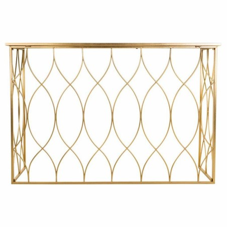 Recibidor Alexandra House Living Dorado 40 x 80 x 120 cm