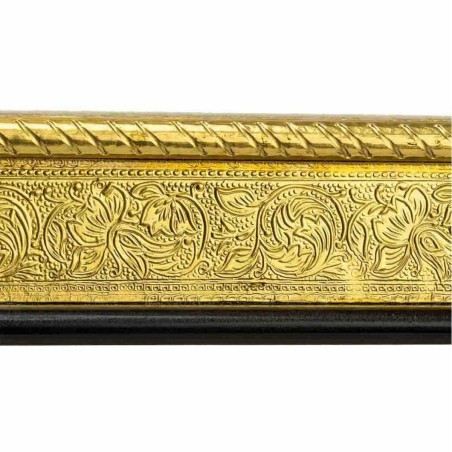 Tavolo aggiuntivo Alexandra House Living Dorato Alluminio Legno MDF 38