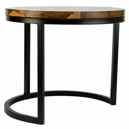 Tavolino da Caffè Alexandra House Living Marrone Ferro Legno di mango