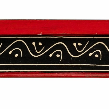 Tavolo aggiuntivo Alexandra House Living Rosso Alluminio Legno MDF 38