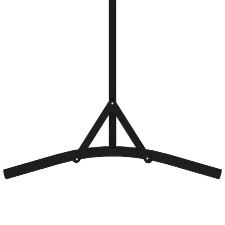 Cloison de séparation anthracite 175x180 cm tissu