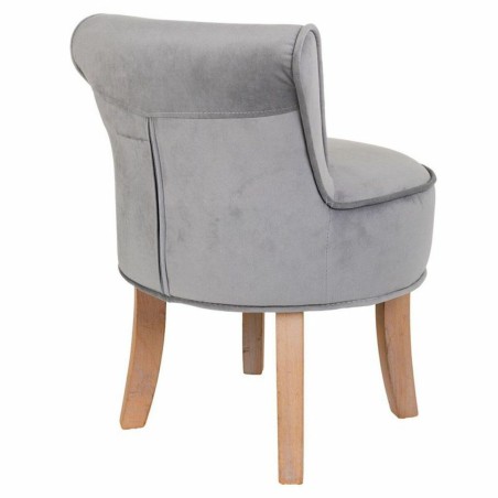 Banquette Alexandra House Living Gris Velours Caoutchouc 46 x 58 x 45