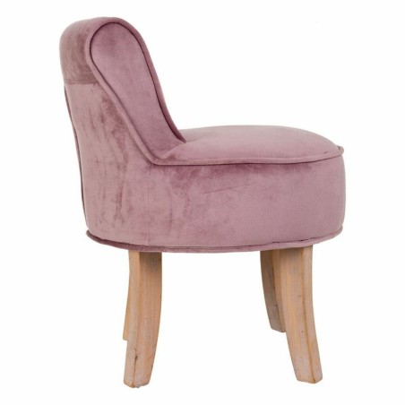 Banquette Alexandra House Living Rose Velours Caoutchouc 46 x 58 x 45