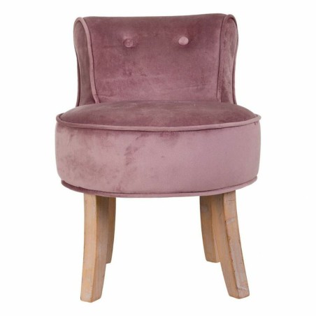 Banquette Alexandra House Living Rose Velours Caoutchouc 46 x 58 x 45