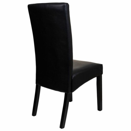 Chaise de Salle à Manger Alexandra House Living Noir 48 x 102 x 49 cm 2