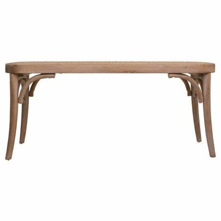 Panca Alexandra House Living Marrone Rattan Legno d'albero della gomma