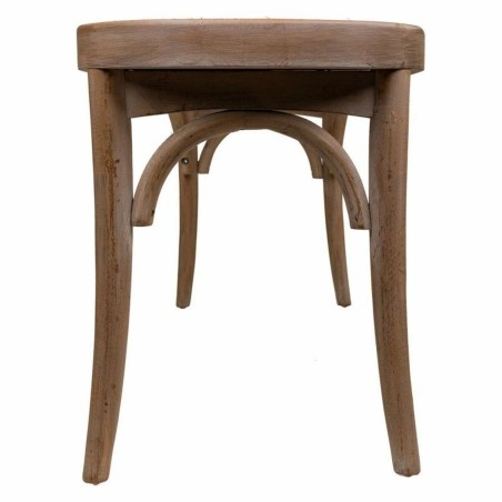 Panca Alexandra House Living Marrone Rattan Legno d'albero della gomma