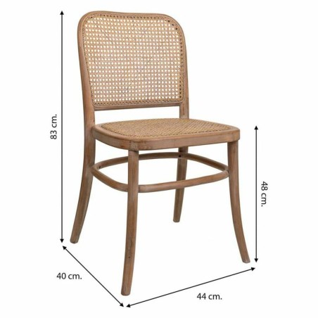 Esszimmerstuhl Alexandra House Living Braun 40 x 83 x 44 cm