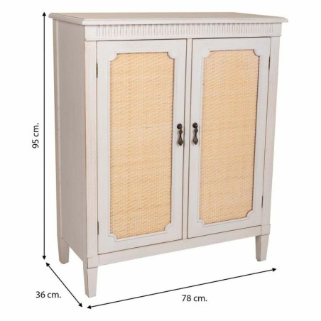 Hall Alexandra House Living White 36 x 95 x 78 cm