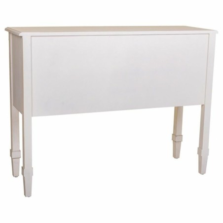 Sideboard Alexandra House Living White Rattan Fir wood 36 x 82 x 108 c