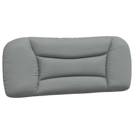 Coussin de tête de lit Hvar gris clair 100 cm tissu