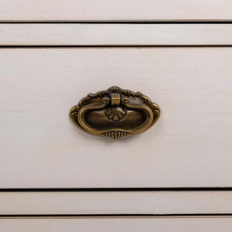 Ladenkast Alexandra House Living Wit Rotan Sparrenhout Hout MDF 36 x 9