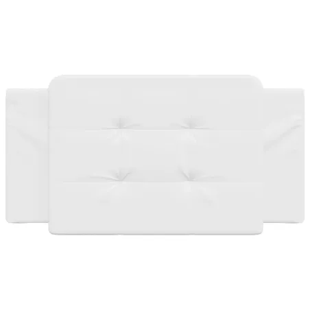 Coussin de tête de lit Zadar blanc 100 cm similicuir