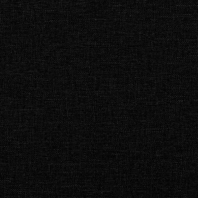 Cadre de lit sans matelas Hvar noir 100x200 cm tissu