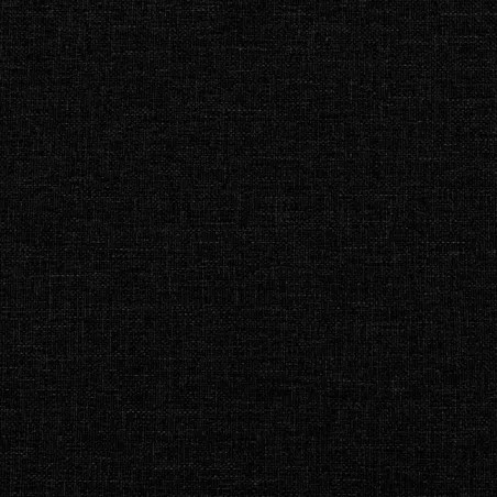 Cadre de lit sans matelas Hvar noir 120x200 cm tissu