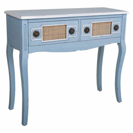 Zijtafel met lades Alexandra House Living Blauw 33 x 77 x 90 cm