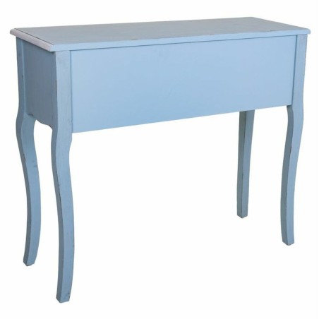 Zijtafel met lades Alexandra House Living Blauw 33 x 77 x 90 cm