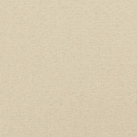 Cadre de lit sans matelas Hvar crème 180x200 cm tissu