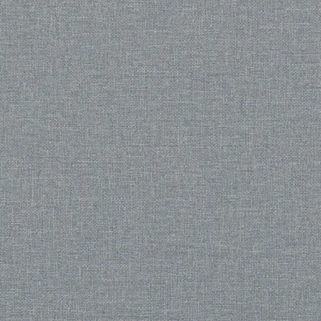 Cadre de lit sans matelas Hvar gris clair 200x200 cm tissu