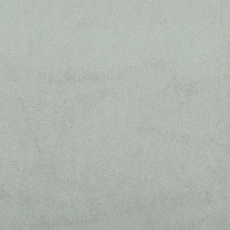 Cadre de lit sans matelas Hanko gris clair 100x200 cm velours