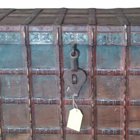 Chest Alexandra House Living Brown Iron Acacia Mango wood 45 x 75 x 14