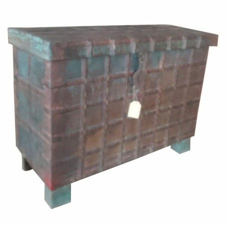 Chest Alexandra House Living Brown Iron Acacia Mango wood 45 x 75 x 14