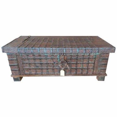 Tavolino da Caffè Alexandra House Living Marrone 58 x 45 x 117 cm