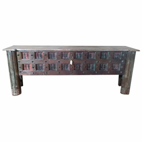 Dientafel Alexandra House Living Bruin Acacia Mangohout 42 x 90 x 223