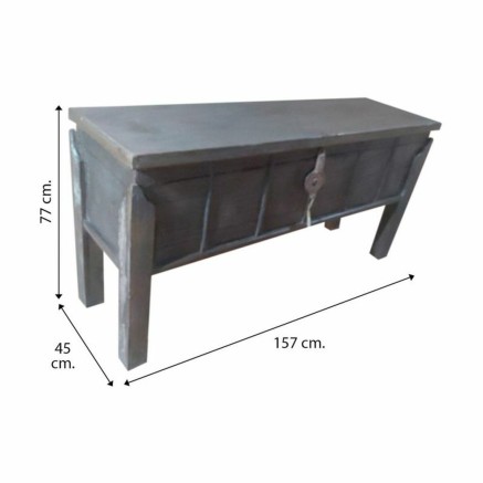 Credenza Alexandra House Living Marrone Acacia Legno di mango 45 x 77 2