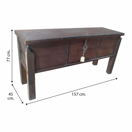Aparador Alexandra House Living Marrón Acacia Madera de mango 45 x 77