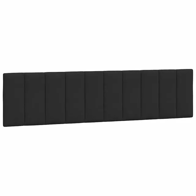 Cadre de lit sans matelas Hanko noir 200x200 cm velours