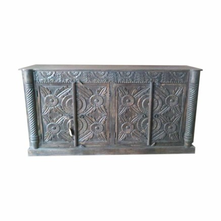 Credenza Alexandra House Living Marrone Acacia Legno di mango 44 x 100
