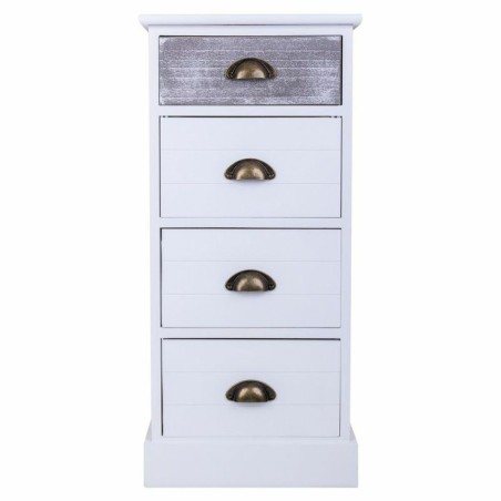 Ladenkast Alexandra House Living Wit Paulownia hout Hout MDF 25 x 76 x