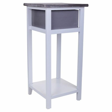Table de Nuit Alexandra House Living Blanc 30 x 63 x 30 cm