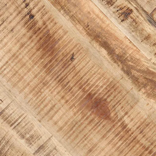 Table basse Ø68x43 cm Bois de manguier brut