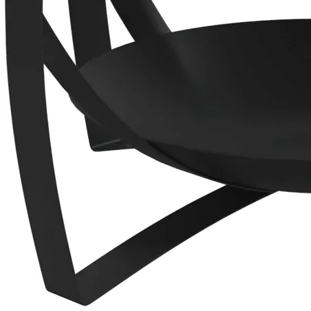 Table basse Ø68x43 cm Bois de récupération massif