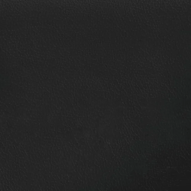 Cadre de lit sans matelas Hvar noir 90x190 cm similicuir