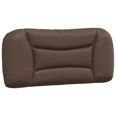 Cadre de lit sans matelas Hvar marron 90x190 cm similicuir
