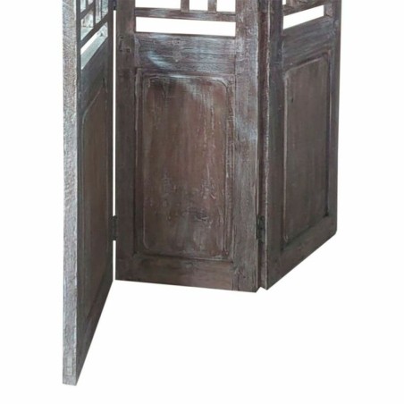 Folding screen Alexandra House Living Brown Acacia Mango wood 3 x 176
