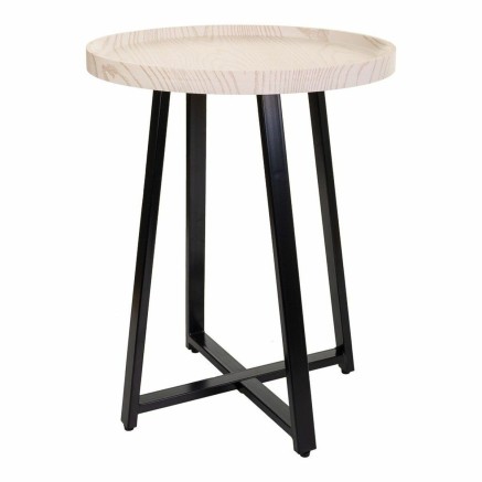 Centre Table Alexandra House Living White Iron MDF Wood 45 x 57 x 45 c