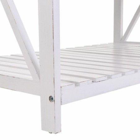 Centre Table Alexandra House Living White Paolownia wood MDF Wood 53 x
