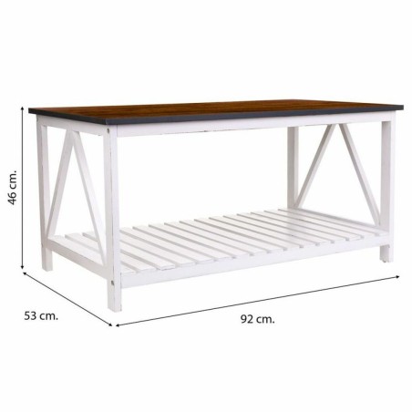 Hoofdtafel Alexandra House Living Wit Paulownia hout Hout MDF 53 x 46