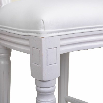 Hocker Alexandra House Living Weiß Polyurethan 46 x 116 x 52 cm 2
