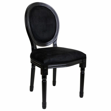 Esszimmerstuhl Alexandra House Living Schwarz 46 x 96 x 48 cm
