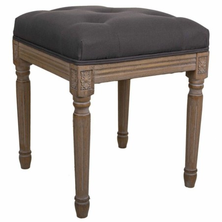 Kruk Alexandra House Living Grijs Rubber Hout 41 x 48 x 41 cm