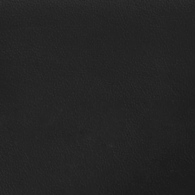 Cadre de lit Viana sans matelas noir et blanc 200x200 cm similicuir