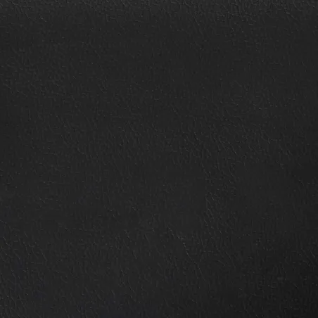 Cadre de lit sans matelas Zadar noir 80x200 cm similicuir