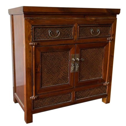 Credenza Alexandra House Living Marrone Legno Legno di olmo 40 x 80 x