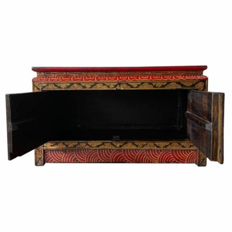 Cassettiera multiuso Alexandra House Living Rosso Legno Legno di olmo
