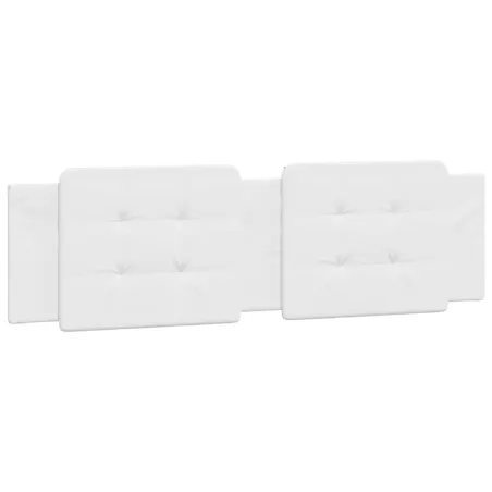 Cadre de lit sans matelas Zadar blanc 180x200 cm similicuir